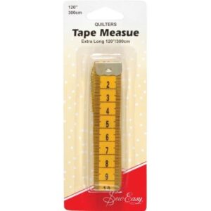Hemline Quilter's Tape Measure-120" / 300cm