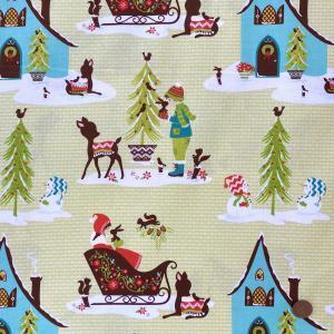 Alpine Wonderland-sledging by Riley Blake