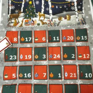 Woodland Advent Panel