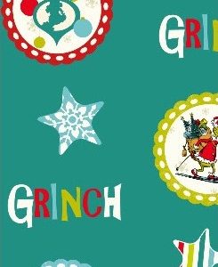 The Grinch Christmas-Snowflake and Stars