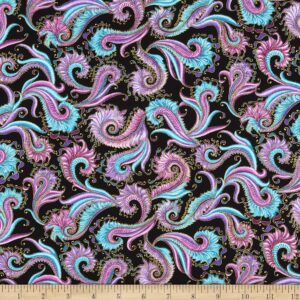 Believe in Unicorns- Fractal All over by Benartex