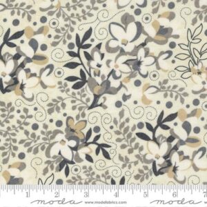 Date Night by Basic Grey for Moda-Cultivate Florals-Cream