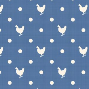 Country Skies and Nutmeg-Blue Chicken