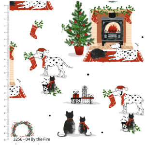 Christmas Pets- By The Fire