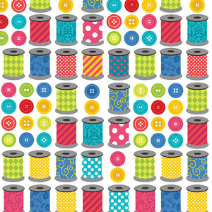 Sew Excited- Spools of fun By Benartex
