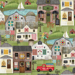 Shop Hop by 3 Wishes- Quilt Shop Patches