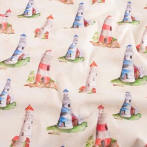 A Day by the Sea by Debbie Shore-Lighthouse