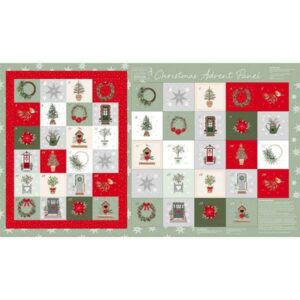 Welcome Home Advent Panel by Victoria Louise for Craft Cotton Co.