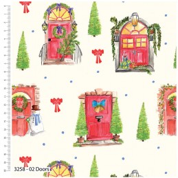 Christmas Traditions by Debbie Shore-Doors