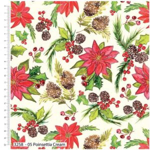 Christmas Traditions by Debbie Shore-Poinsettia Cream