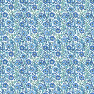 Thousand Steps-Anemone Ivory by Sarah Maxwell for Makower