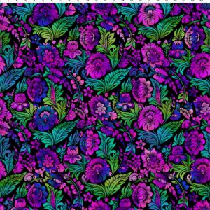 Jewel Floral-Vivid by Jason Yenter