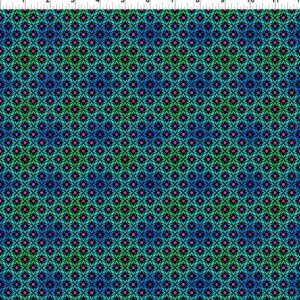 Teal Lattice-Vivid by Jason Yenter
