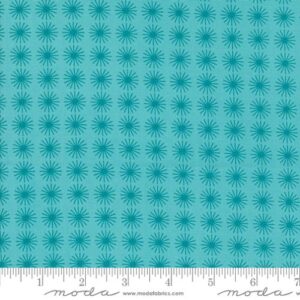 Time and Again- Aqua print -by Moda