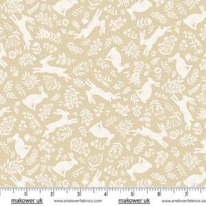 Foxwood-Bunnies-Cream by Makower