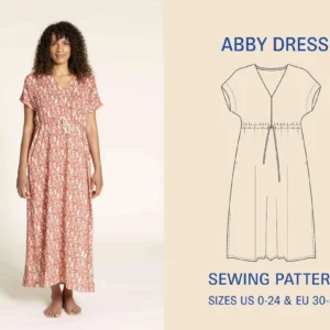 Wardrobe by Me Sewing Pattern-Abby Dress