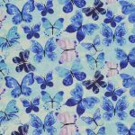 Butterflies on Blue