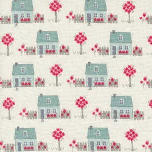 My Summer House by Bunny Hill Designs for Moda-Houses Aqua