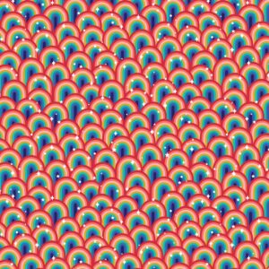Over The Rainbow-Bright Little Rainbows for Lewis & Irene