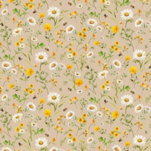You are my sunshine-Scattered Daisies by Timeless Treasures