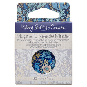 Hobby Gift Magnetic Needle Minder- Woodblock Floral