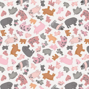 Piggy Tales-Piggies On Cream From Lewis & Irene